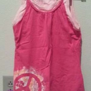 Girls tank top size large 14/16